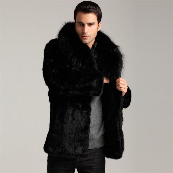 men's fur & faux 2021 autumn winter keep warm black long trench leather jacket men coat with big collar fashion overcoat
men's fur & faux 2021 autumn winter keep warm black long trench leather jacket men coat with big collar fashion overcoat