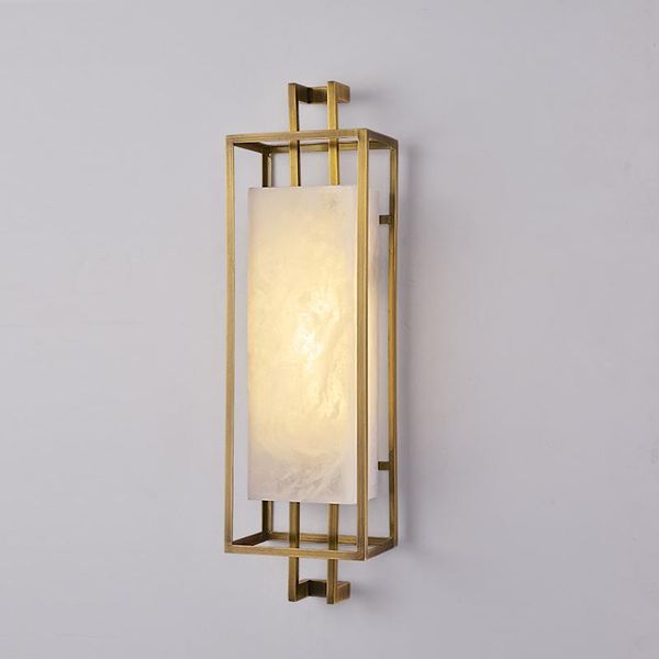 wall lamp chinese style living room tv background modern bedroom full copper marble bedside aisle
wall lamp chinese style living room tv background modern bedroom full copper marble bedside aisle