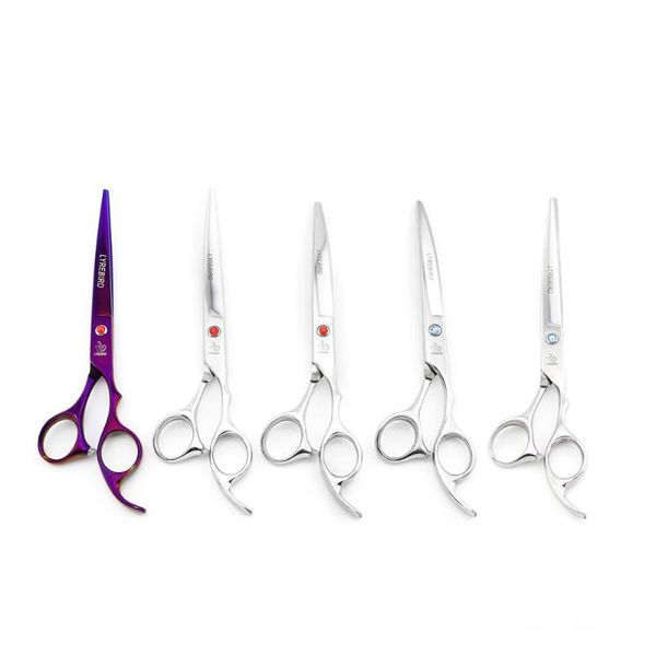 hair scissors pet dog grooming 7 inch curve blade blue stone red purple silver lyrebird simple packing 1pcs/lot
hair scissors pet dog grooming 7 inch curve blade blue stone red purple silver lyrebird simple packing 1pcs/lot