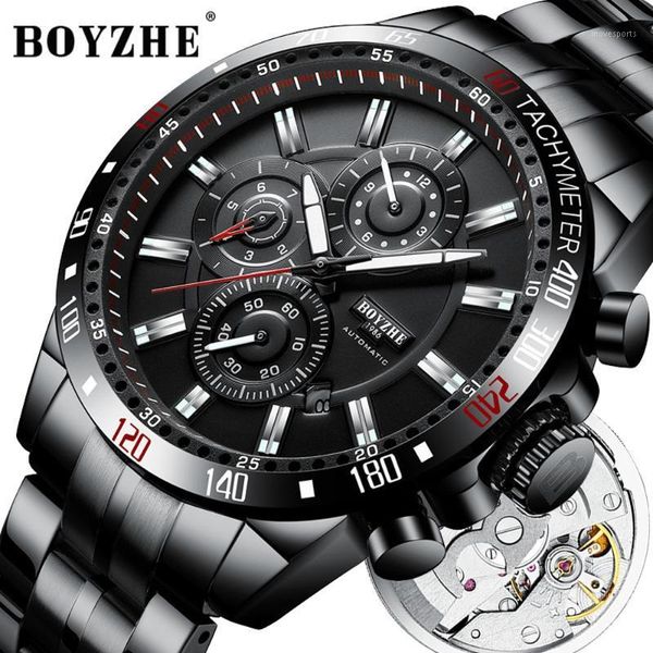 men automatic mechanical watch brand sport self winding watches steel male relogio masculino erkek kol saati wristwatches, Slivery;brown
men automatic mechanical watch brand sport self winding watches steel male relogio masculino erkek kol saati wristwatches, Slivery;brown