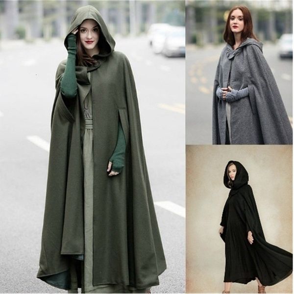 coat womens long cape cloak hooded wool blend sleeveless winter poncho cardigan woman parkas vintage casual fashion, Black
coat womens long cape cloak hooded wool blend sleeveless winter poncho cardigan woman parkas vintage casual fashion, Black