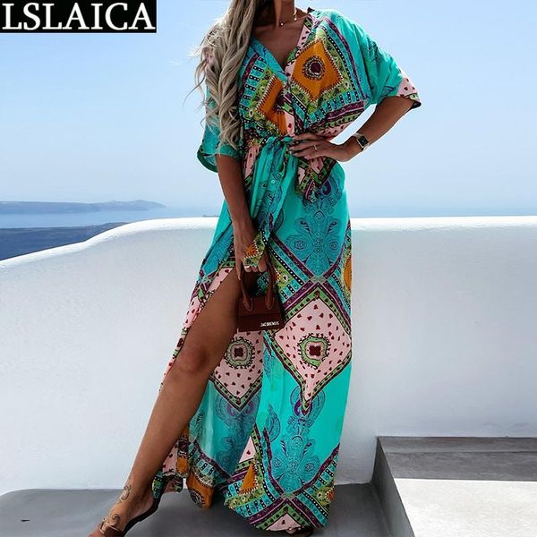 casual dresses long dress for women half sleeve vneck button design fashion summer 2021 beach holiday elegant print robe femme, Black;gray
casual dresses long dress for women half sleeve vneck button design fashion summer 2021 beach holiday elegant print robe femme, Black;gray