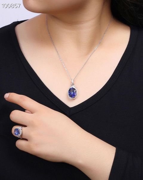 big luxury fine jewelry set ring pendant over concave cut tazanite color blue z gemstone in 925 sterling silver bracelet, earrings & nec, Black
big luxury fine jewelry set ring pendant over concave cut tazanite color blue z gemstone in 925 sterling silver bracelet, earrings & nec, Black