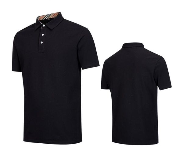 men's polos 2021 men shirt loose lapel and short sleeves mercerized cotton summer t-shirt, White;black
men's polos 2021 men shirt loose lapel and short sleeves mercerized cotton summer t-shirt, White;black