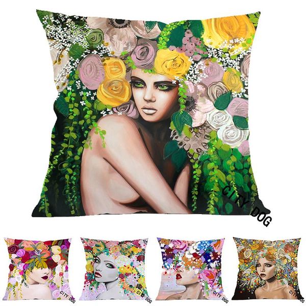 cushion/decorative pillow woman with beautiful flowers painting pographs home decorative sofa 45*45cm case watercolo cushion cover
cushion/decorative pillow woman with beautiful flowers painting pographs home decorative sofa 45*45cm case watercolo cushion cover