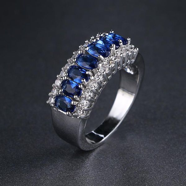 cluster rings emmaya trendy charming zircons women finger ring real white gold color crystal for wedding party, Golden;silver
cluster rings emmaya trendy charming zircons women finger ring real white gold color crystal for wedding party, Golden;silver