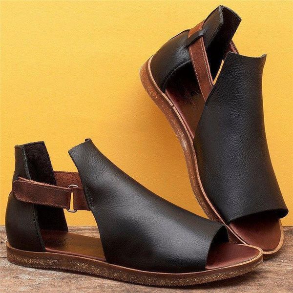 sandals women's 2021 platform pu women shoes retro hook&loop fish mouth footwear femme gladiator plus size, Black
sandals women's 2021 platform pu women shoes retro hook&loop fish mouth footwear femme gladiator plus size, Black