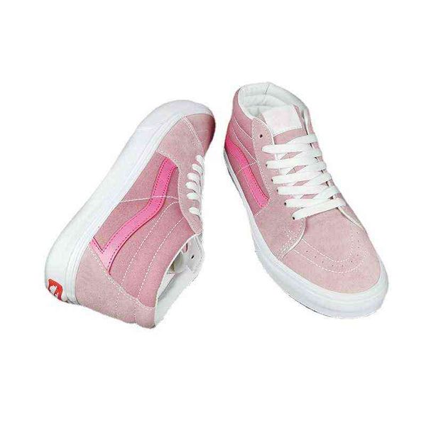 fangqivance peach powder sk8mid medium canvas shoes women's autumn and winter casual board skateboard men's trend
fangqivance peach powder sk8mid medium canvas shoes women's autumn and winter casual board skateboard men's trend