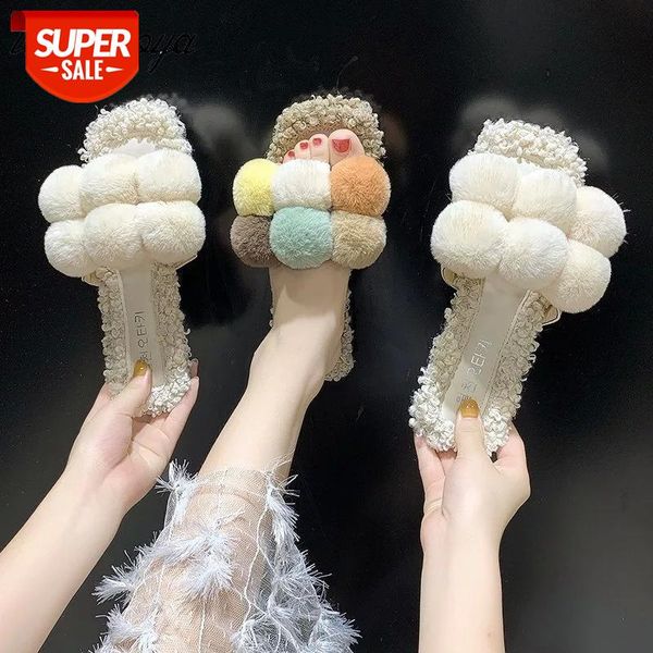 rome style women retro slippers summer soft hairball casual shoes outdoor plus size slipper plush winter autumn chaussures #qc3h, Black
rome style women retro slippers summer soft hairball casual shoes outdoor plus size slipper plush winter autumn chaussures #qc3h, Black
