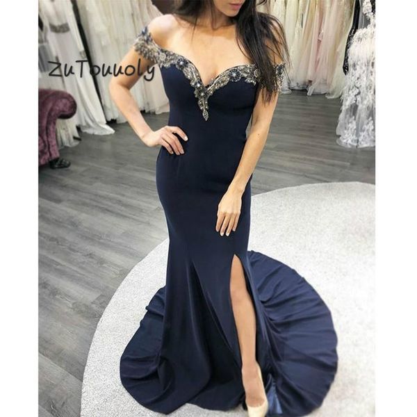 party dresses vintage navy blue plus size mermaid prom dress with slits off the shoulder sweep train satin beaded evening long 2021 sexy, White;black
party dresses vintage navy blue plus size mermaid prom dress with slits off the shoulder sweep train satin beaded evening long 2021 sexy, White;black