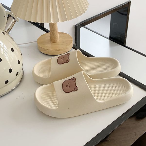 luxury slippers 2021 female summer wear cute cartoon bear soft bottom bathroom home student cool slippers, Black
luxury slippers 2021 female summer wear cute cartoon bear soft bottom bathroom home student cool slippers, Black