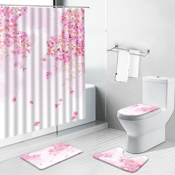 shower curtains pink flowers scenery modern floral bird watercolor bathroom non-slip rugs set toilet cover carpet mats
shower curtains pink flowers scenery modern floral bird watercolor bathroom non-slip rugs set toilet cover carpet mats
