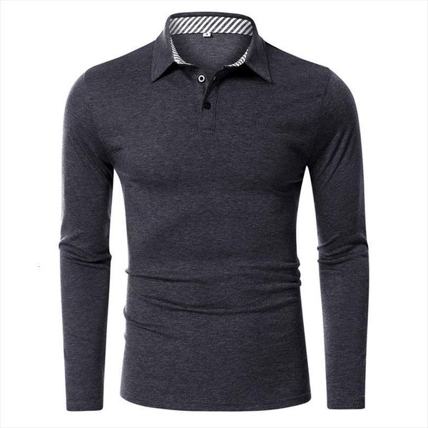 casual shirts slim fit mens polos long sleeve striped collar solid color shirt blouse, White;black
casual shirts slim fit mens polos long sleeve striped collar solid color shirt blouse, White;black