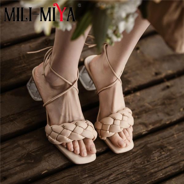mili-miya women party shoes summer strange clear high heels sandals fish mouth fashion woven solid color prom dancing slipper, Black
mili-miya women party shoes summer strange clear high heels sandals fish mouth fashion woven solid color prom dancing slipper, Black