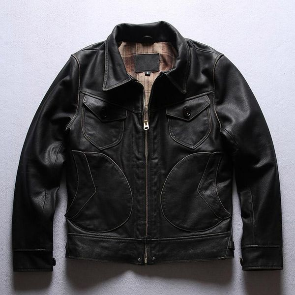 asian size, read description super quality genuine suede cow leather slim stylish biker jacket men's & faux, Black
asian size, read description super quality genuine suede cow leather slim stylish biker jacket men's & faux, Black