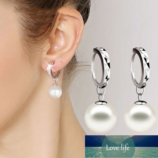 1pair party ear bead jewelry girls fashion women aaa pearl d earrings mirror design grade, Silver
1pair party ear bead jewelry girls fashion women aaa pearl d earrings mirror design grade, Silver