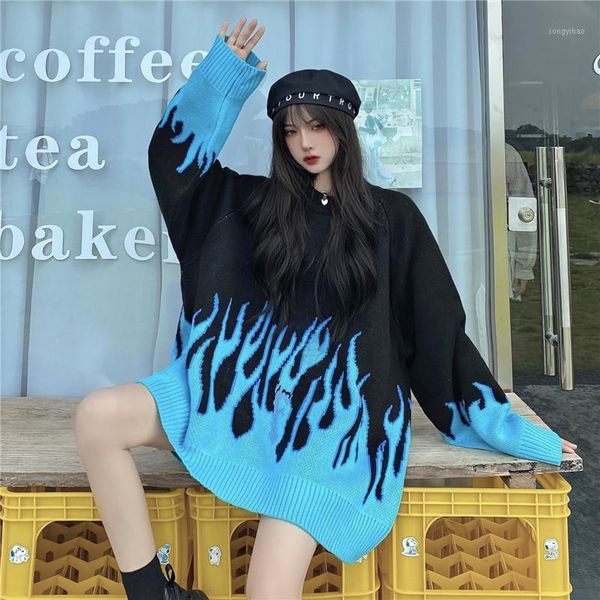 women's sweaters pullover sweater outer wear bf wind knit women fall autumn and winter 2021 loose blouse jacket, White;black
women's sweaters pullover sweater outer wear bf wind knit women fall autumn and winter 2021 loose blouse jacket, White;black
