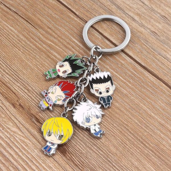 keychains anime x metal key chain multiple character combination pendant, Silver
keychains anime x metal key chain multiple character combination pendant, Silver