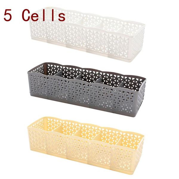 storage drawers 5 cells plastic organizer box tie bra socks drawer cosmetic divider dormitory closet bedroom
storage drawers 5 cells plastic organizer box tie bra socks drawer cosmetic divider dormitory closet bedroom