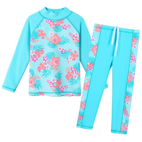 one-piece suits baohulu flower print girls swimsuit children two pieces summer swimming suit beachwear long sleeve uv sun protective swimwea
one-piece suits baohulu flower print girls swimsuit children two pieces summer swimming suit beachwear long sleeve uv sun protective swimwea