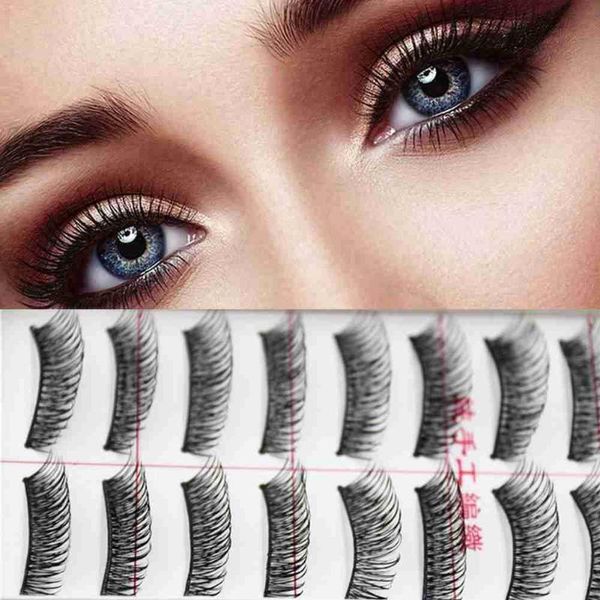 false eyelashes 10 pairs fashion handmade natural black soft thick dramatic eyelash makeup extension wholesale
false eyelashes 10 pairs fashion handmade natural black soft thick dramatic eyelash makeup extension wholesale