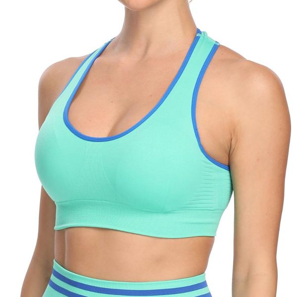 seamless women fitness sport padded bra shockproof underwear high elastic running active wear workout sports yoga gym clothing, White;black
seamless women fitness sport padded bra shockproof underwear high elastic running active wear workout sports yoga gym clothing, White;black