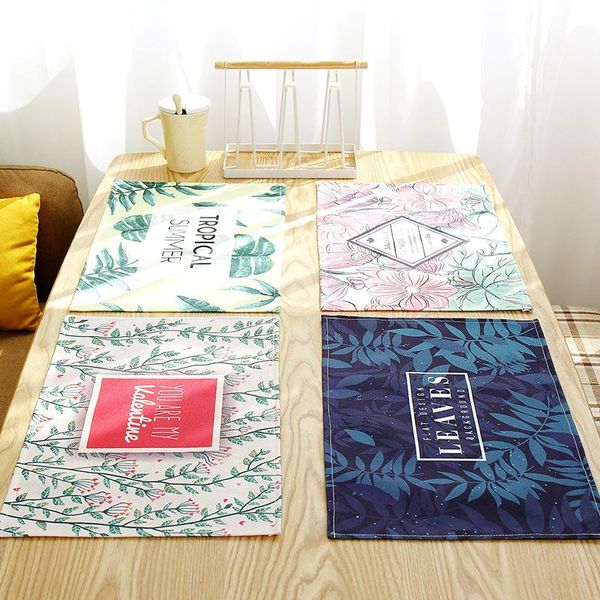 mats & pads creative cloth placemat tropical fresh pattern for dining table mat heat insulation bowl home decor 1pcs
mats & pads creative cloth placemat tropical fresh pattern for dining table mat heat insulation bowl home decor 1pcs