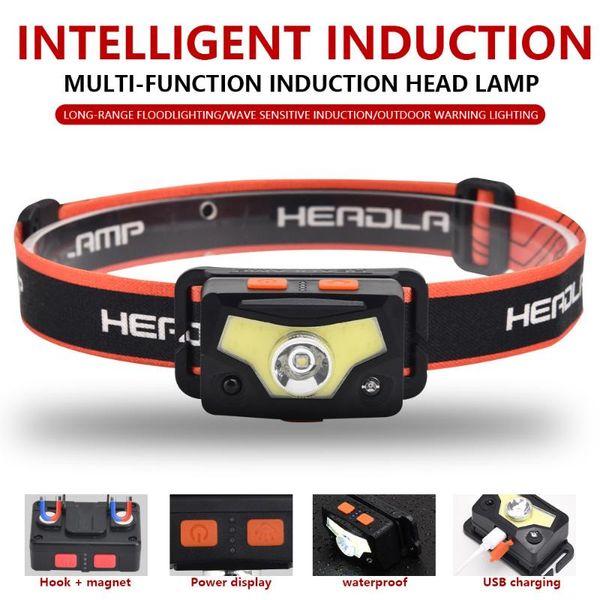 headlamps multi-function induction headlamp with xpg+cob wick 1200lumens usb chargeable portable waterproof for night work
headlamps multi-function induction headlamp with xpg+cob wick 1200lumens usb chargeable portable waterproof for night work