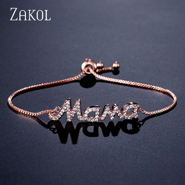 zakol new fashion "mama" charm for women bracelet & bangle adjustable pulseras mujer micro pave cz jewelry fsbp2045, Golden;silver
zakol new fashion "mama" charm for women bracelet & bangle adjustable pulseras mujer micro pave cz jewelry fsbp2045, Golden;silver