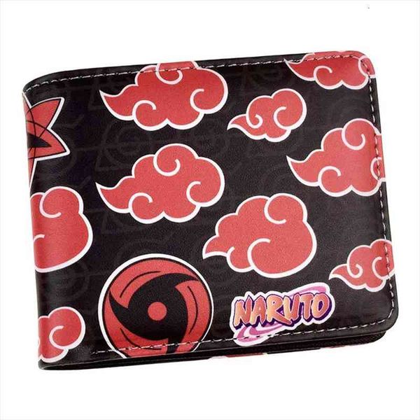 cool anime manga wallet card holder bifold zipper small money purses, Red;black
cool anime manga wallet card holder bifold zipper small money purses, Red;black