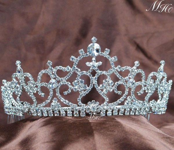 hair clips & barrettes girls queen tiara with combs clear rhinestones crystal handmade floral crown wedding bridal pageant prom party costum, Golden;silver
hair clips & barrettes girls queen tiara with combs clear rhinestones crystal handmade floral crown wedding bridal pageant prom party costum, Golden;silver