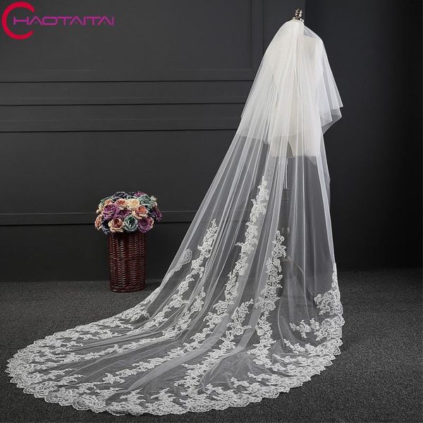 bridal veils 2021 real pos white/ivory 3m long with comb lace wedding accessories veu de noiva veil, Black
bridal veils 2021 real pos white/ivory 3m long with comb lace wedding accessories veu de noiva veil, Black