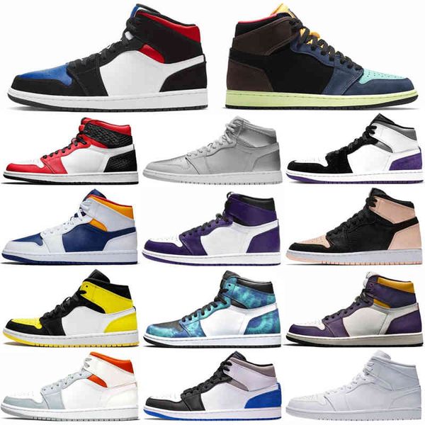 new 1 1s basketball shoes og high twist lucky green bio hack reflective white royal toe obsidian unc patent running sneakers, Black
new 1 1s basketball shoes og high twist lucky green bio hack reflective white royal toe obsidian unc patent running sneakers, Black