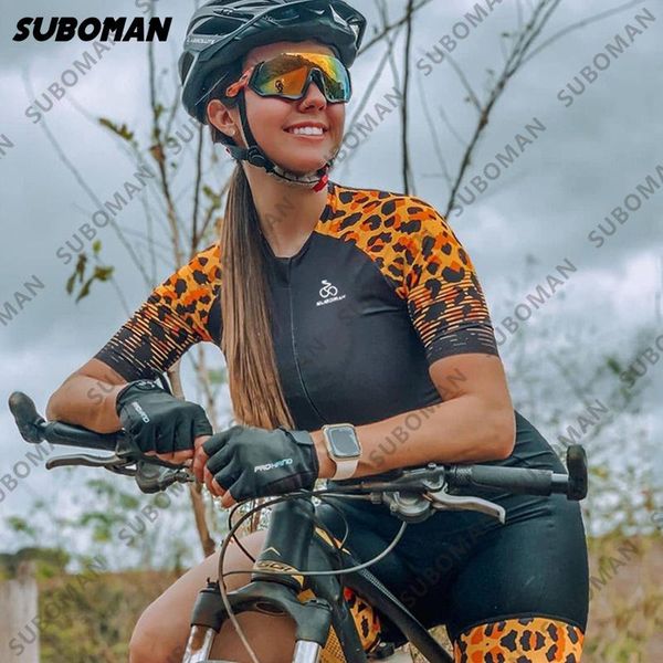 racing sets fashion women's suboman cycling short sleeve jumpsuit triathlon suit summer breathable sport mountain bike skinsuits 19d ge, Black;blue
racing sets fashion women's suboman cycling short sleeve jumpsuit triathlon suit summer breathable sport mountain bike skinsuits 19d ge, Black;blue