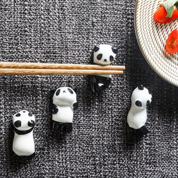 chopsticks panda holder mini cute cartoon ceramic rest fork home kitchen tableware decoration
chopsticks panda holder mini cute cartoon ceramic rest fork home kitchen tableware decoration