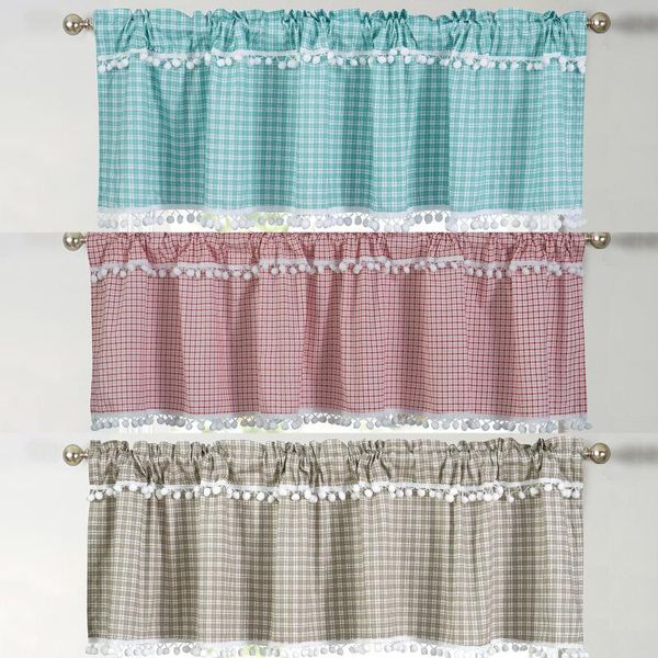 dustproof adornment of cabinet short shade rural fresh lattice kitchen dining-room half small curtain & drapes
dustproof adornment of cabinet short shade rural fresh lattice kitchen dining-room half small curtain & drapes