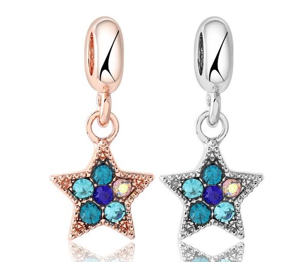 wholesale 20pcs silver jewelry diy bright star series dangle crystal beads fits pandora style charm for pandora bracelets for european charm, Black
wholesale 20pcs silver jewelry diy bright star series dangle crystal beads fits pandora style charm for pandora bracelets for european charm, Black