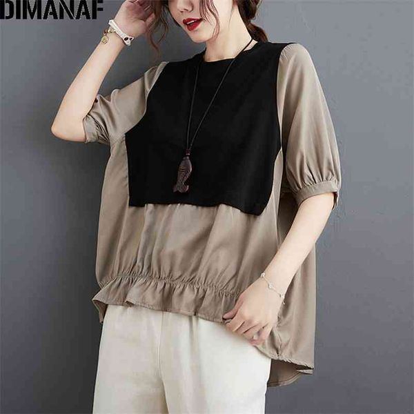 summer plus size t-shirts women clothing office lady tees tunic loose pleated cotton female shirts spliced black 210531, White
summer plus size t-shirts women clothing office lady tees tunic loose pleated cotton female shirts spliced black 210531, White
