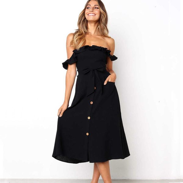one casual line dresses collar single breasted solid drs, Black;gray