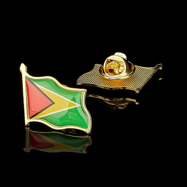 30pcs south america cooperative republic of guyana nation gold plated flag craft lapel pin badge multicolor brooch
30pcs south america cooperative republic of guyana nation gold plated flag craft lapel pin badge multicolor brooch