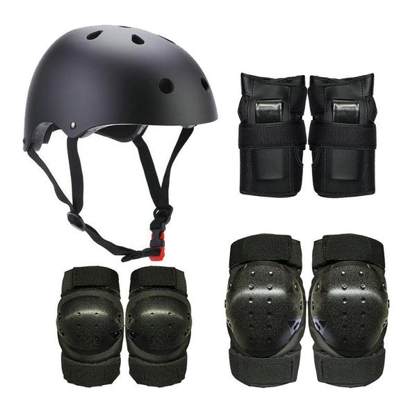 elbow & knee pads kids adults 7pcs/set child roller skates/ski/ scooter/ safety protective guard protector support sports, Black;gray
elbow & knee pads kids adults 7pcs/set child roller skates/ski/ scooter/ safety protective guard protector support sports, Black;gray