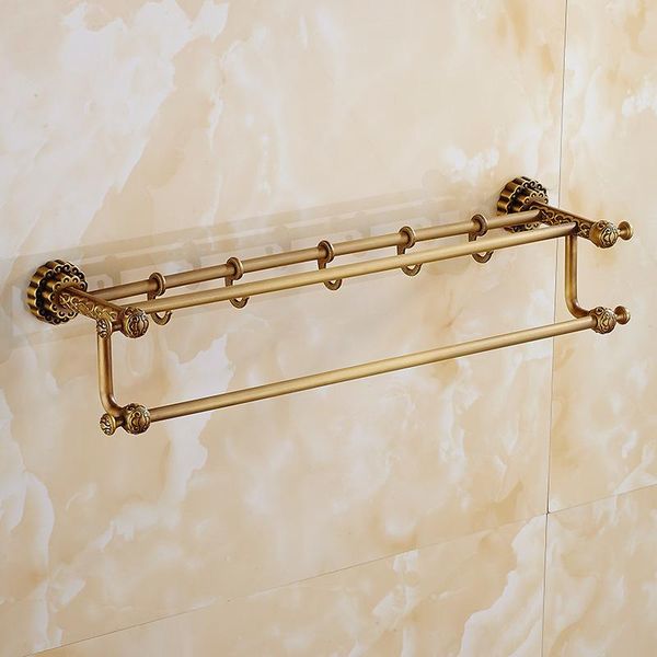 towel racks vidric bars solid brass 2 rails 5 hooks bathroom shelf storage hanger rack wall mounted shelves
towel racks vidric bars solid brass 2 rails 5 hooks bathroom shelf storage hanger rack wall mounted shelves