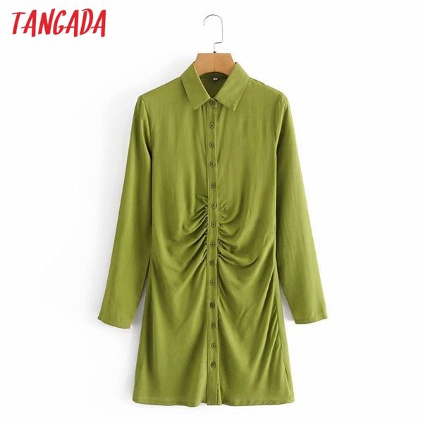 fashion women green pleated shirt long sleeve ladies mini dress 5d05 210416, Black;gray
fashion women green pleated shirt long sleeve ladies mini dress 5d05 210416, Black;gray