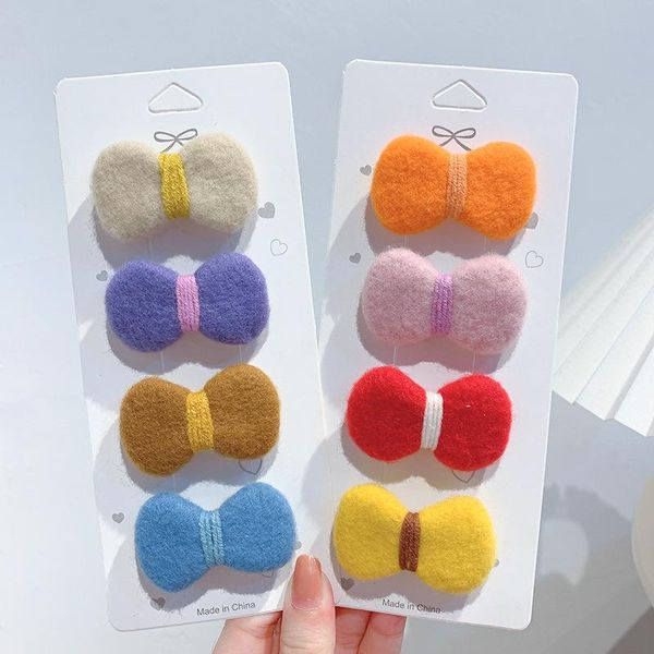 hair accessories fashion candy color clips pins for girls baby grips plush barrettes ins bb clip bow hairpin, Slivery;white 
hair accessories fashion candy color clips pins for girls baby grips plush barrettes ins bb clip bow hairpin, Slivery;white