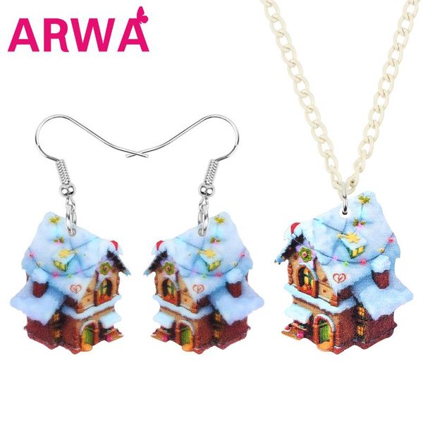 earrings & necklace arwa acrylic anime snow house jewelry sets printing big long women kids classic festival gift ear accessories, Silver
earrings & necklace arwa acrylic anime snow house jewelry sets printing big long women kids classic festival gift ear accessories, Silver