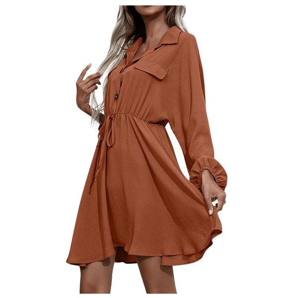 casual dresses summer women shirts dress loose long sleeve above the knee solid woman for 2021 party khaki, Black;gray
casual dresses summer women shirts dress loose long sleeve above the knee solid woman for 2021 party khaki, Black;gray