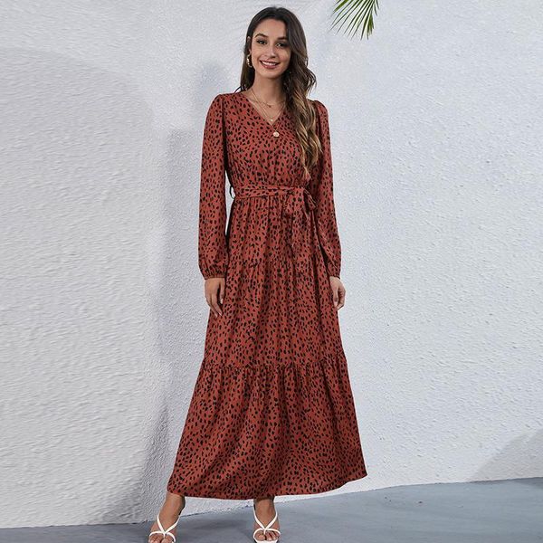 casual dresses autumn fashion dress for women bohemian high waist maxi robe boho leisure satin soft solid women's clothing, Black;gray
casual dresses autumn fashion dress for women bohemian high waist maxi robe boho leisure satin soft solid women's clothing, Black;gray