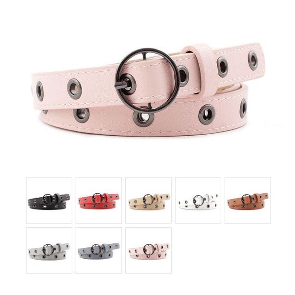 belts retro small round buckle thin belt women gun black hollow eyes ladies wild fashion gas eye, Black;brown
belts retro small round buckle thin belt women gun black hollow eyes ladies wild fashion gas eye, Black;brown