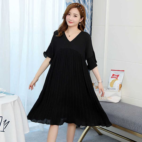 chiffon pleated pregnancy dresses maternity clothes for pregnant women casual summer short sleeve dress gravidas vestidos 3xl x0902, White
chiffon pleated pregnancy dresses maternity clothes for pregnant women casual summer short sleeve dress gravidas vestidos 3xl x0902, White