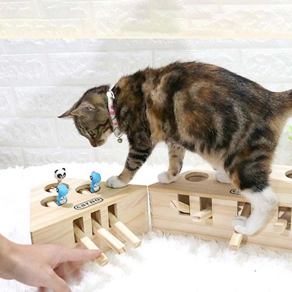 cat toys interactive pet toy hit hamster play catch hunt chase mouse solid wooden playing exercise
cat toys interactive pet toy hit hamster play catch hunt chase mouse solid wooden playing exercise